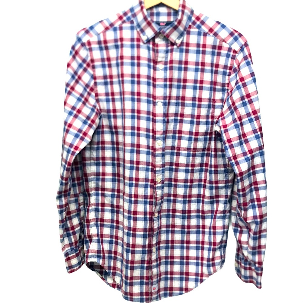 Vineyard Vines classic fit Murray Shirt plaid XS